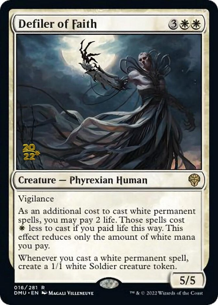 Defiler of Faith [Dominaria United Prerelease Promos] | Card Merchant Takapuna