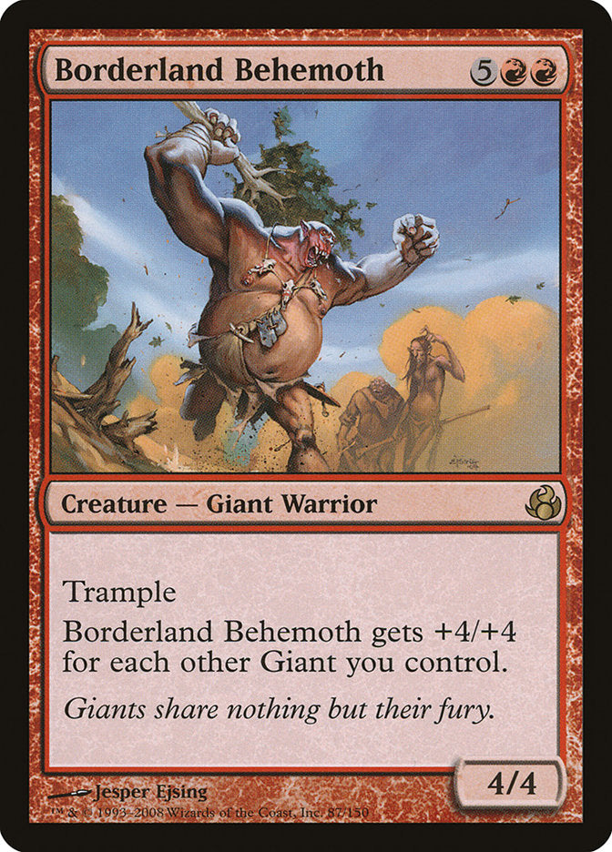 Borderland Behemoth [Morningtide] | Card Merchant Takapuna