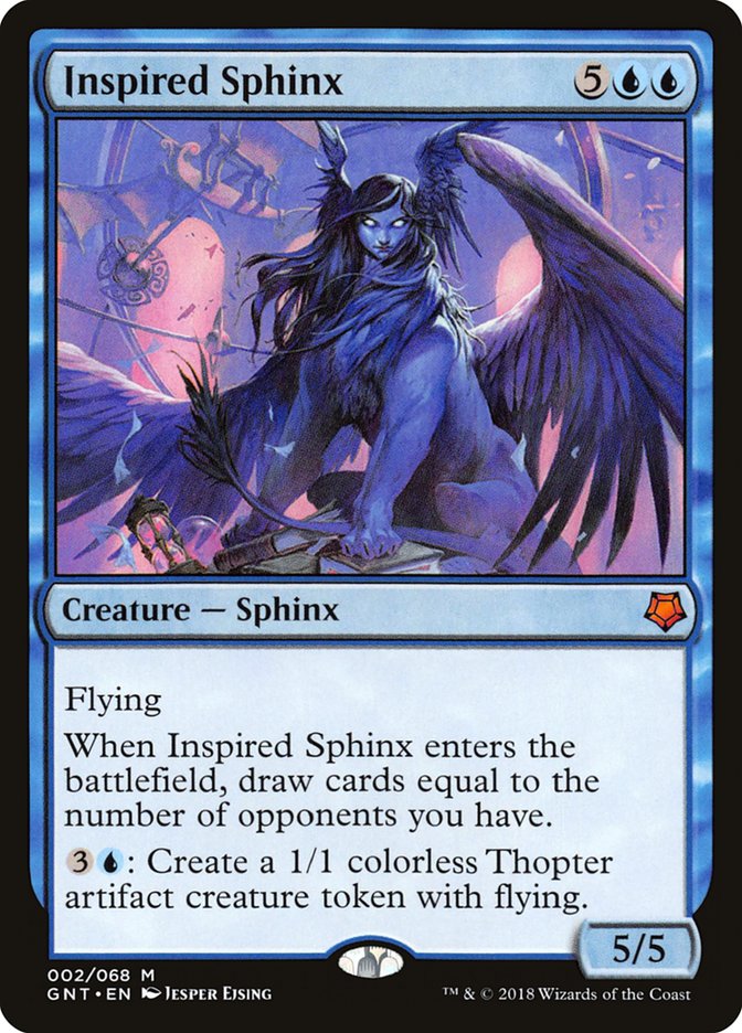 Inspired Sphinx [Game Night 2018] | Card Merchant Takapuna