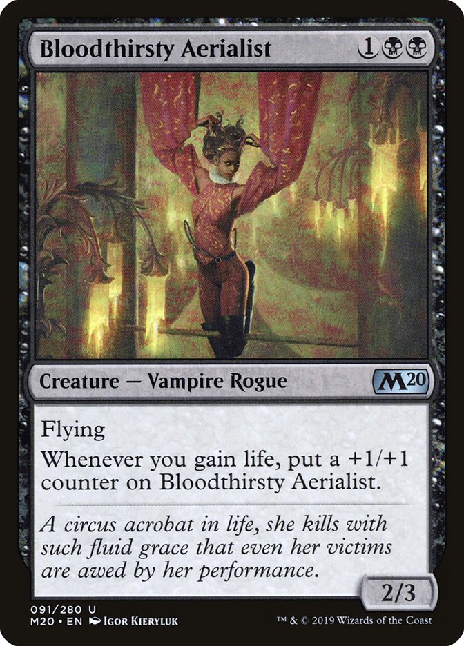 Bloodthirsty Aerialist [Core Set 2020] | Card Merchant Takapuna