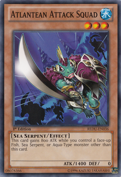 Atlantean Attack Squad [REDU-EN036] Common | Card Merchant Takapuna