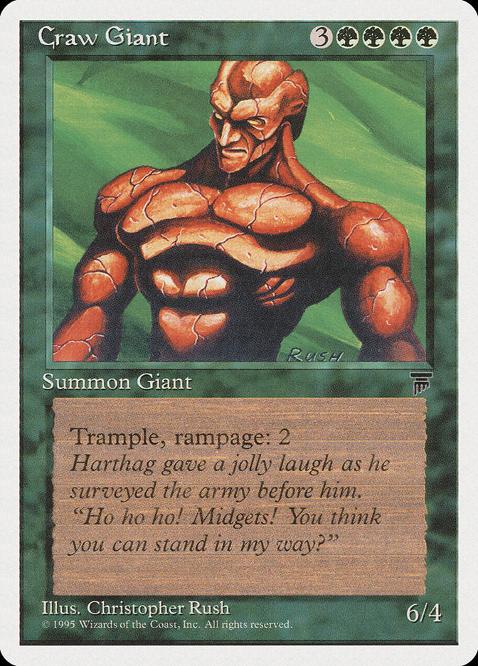 Craw Giant [Chronicles] | Card Merchant Takapuna