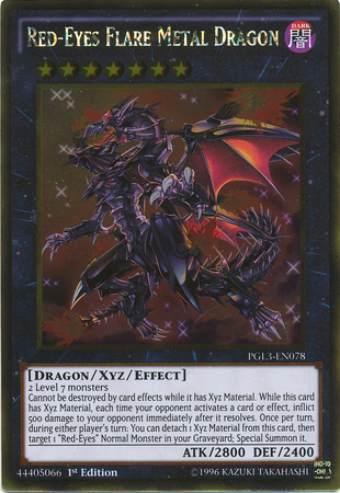 Red-Eyes Flare Metal Dragon [PGL3-EN078] Gold Rare | Card Merchant Takapuna