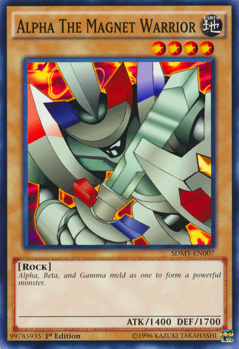 Alpha The Magnet Warrior [SDMY-EN007] Common | Card Merchant Takapuna