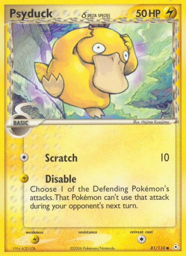 Psyduck (81/110) (Delta Species) [EX: Holon Phantoms] | Card Merchant Takapuna