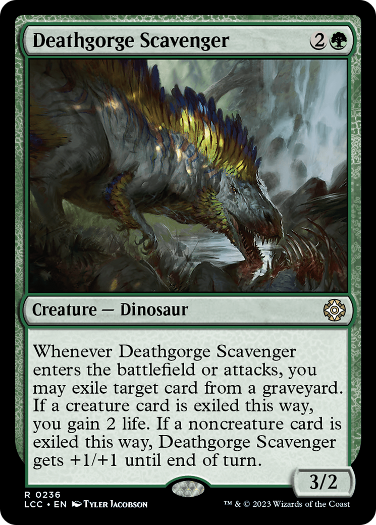 Deathgorge Scavenger [The Lost Caverns of Ixalan Commander] | Card Merchant Takapuna