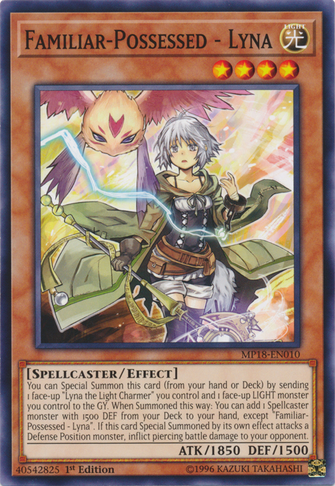 Familiar-Possessed - Lyna [MP18-EN010] Common | Card Merchant Takapuna