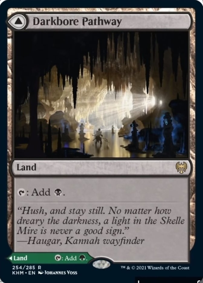 Darkbore Pathway // Slitherbore Pathway [Kaldheim] | Card Merchant Takapuna
