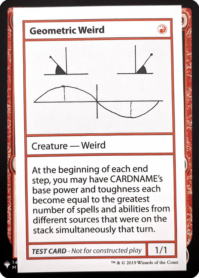 Geometric Weird [Mystery Booster Playtest Cards] | Card Merchant Takapuna