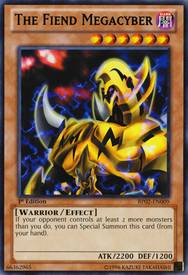 The Fiend Megacyber [BP02-EN009] Mosaic Rare | Card Merchant Takapuna