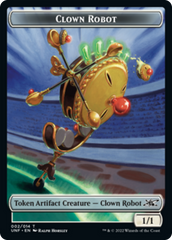 Clown Robot (002) // Storm Crow Double-Sided Token [Unfinity Tokens] | Card Merchant Takapuna