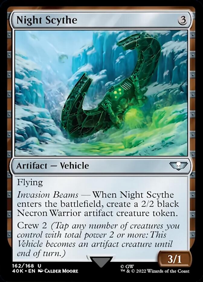 Night Scythe (Surge Foil) [Warhammer 40,000] | Card Merchant Takapuna