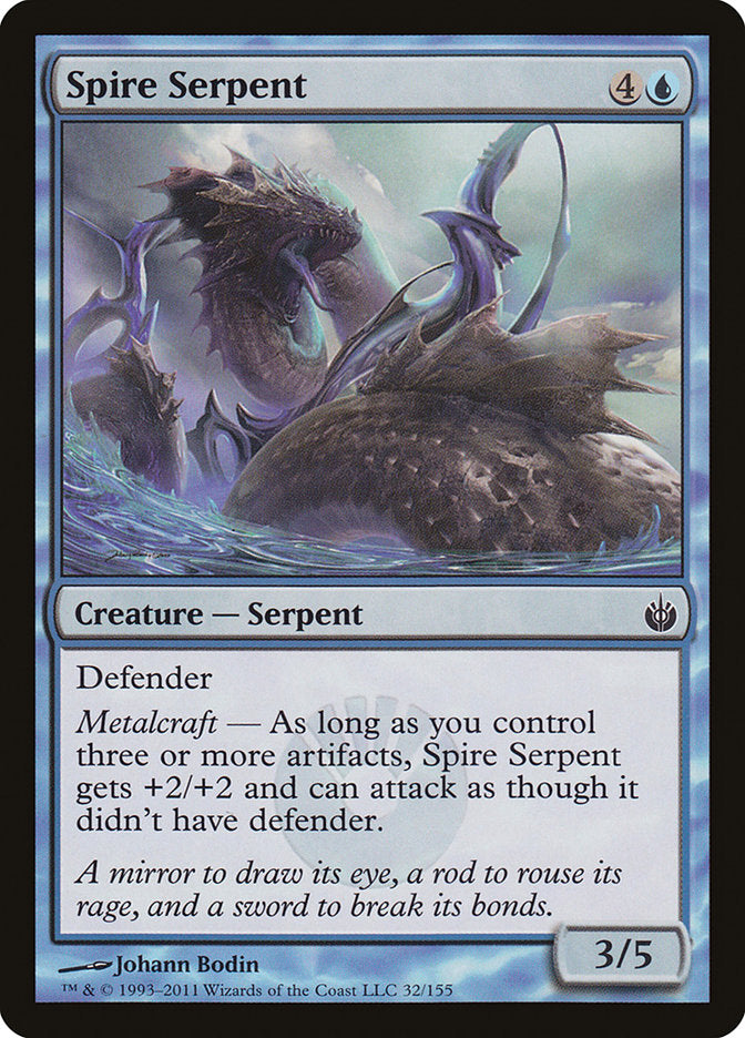 Spire Serpent [Mirrodin Besieged] | Card Merchant Takapuna