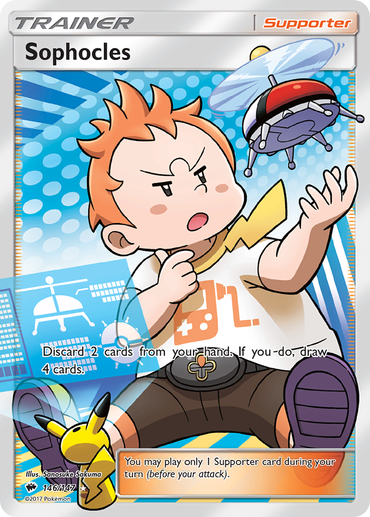 Sophocles (146/147) [Sun & Moon: Burning Shadows] | Card Merchant Takapuna