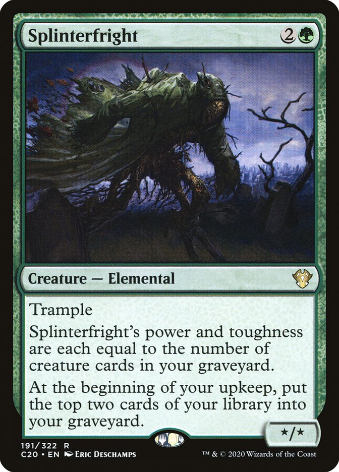 Splinterfright [Commander 2020] | Card Merchant Takapuna