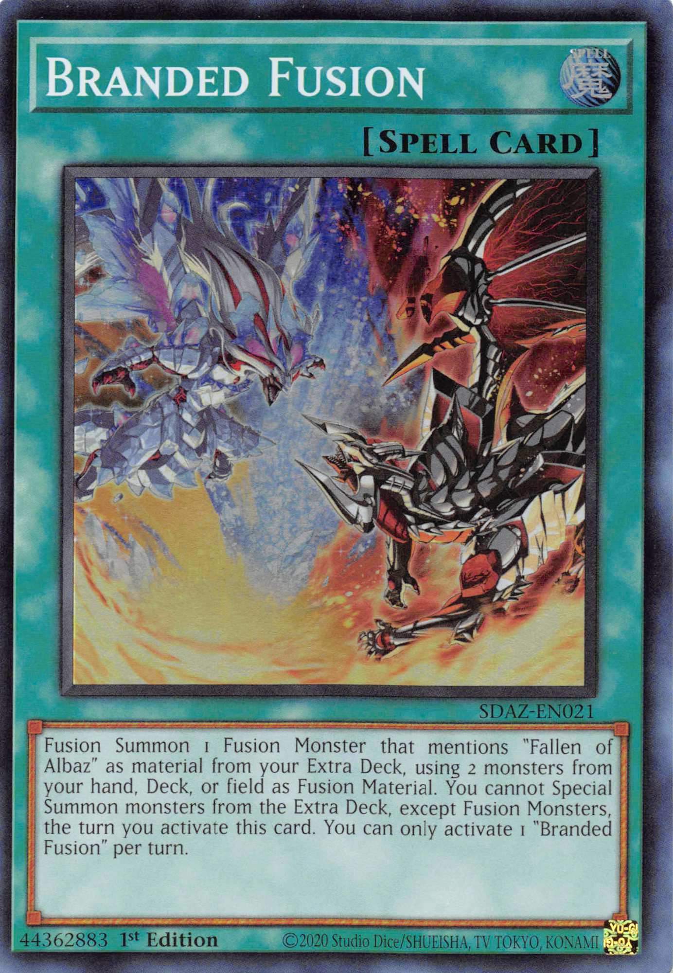 Branded Fusion [SDAZ-EN021] Super Rare | Card Merchant Takapuna