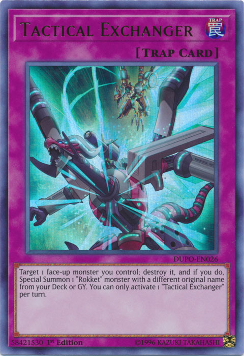 Tactical Exchanger [DUPO-EN026] Ultra Rare | Card Merchant Takapuna