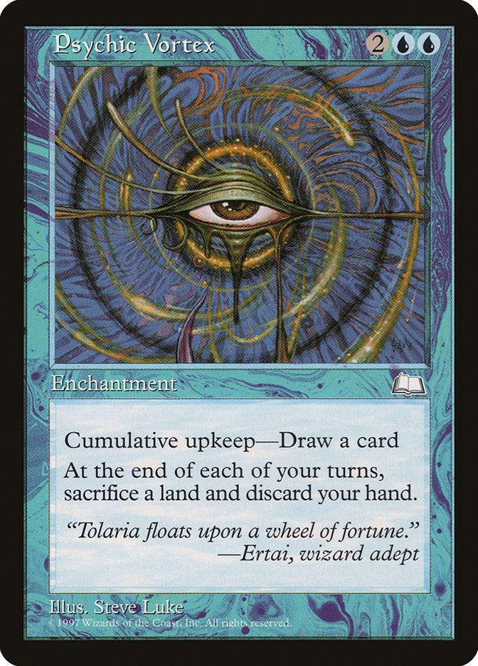 Psychic Vortex [Weatherlight] | Card Merchant Takapuna