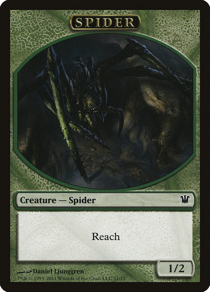 Spider Token [Innistrad Tokens] | Card Merchant Takapuna