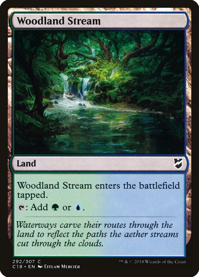 Woodland Stream [Commander 2018] | Card Merchant Takapuna