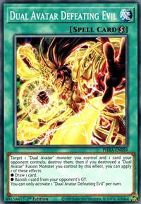 Dual Avatar Defeating Evil [PHRA-EN059] Common | Card Merchant Takapuna