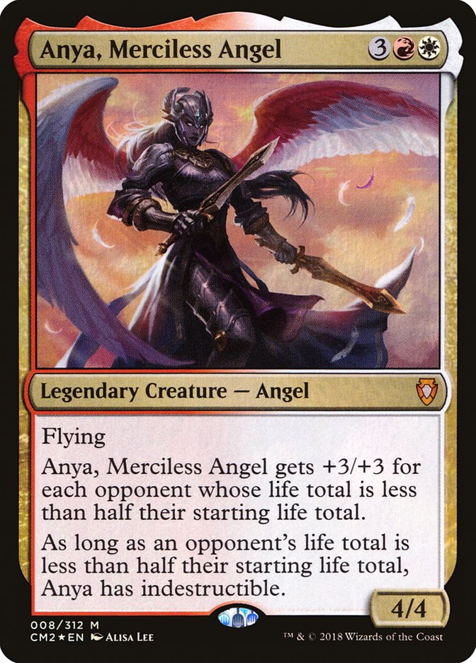 Anya, Merciless Angel [Commander Anthology Volume II] | Card Merchant Takapuna