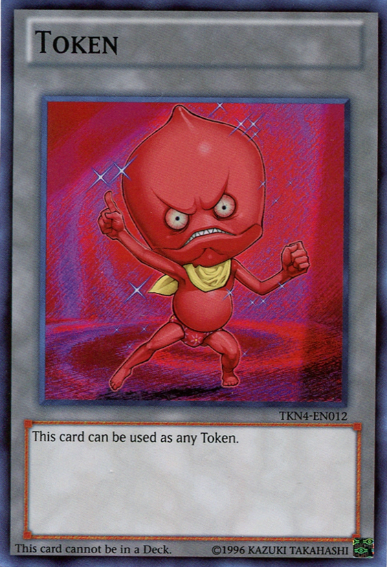 Ojama Token (Red) [TKN4-EN012] Super Rare | Card Merchant Takapuna