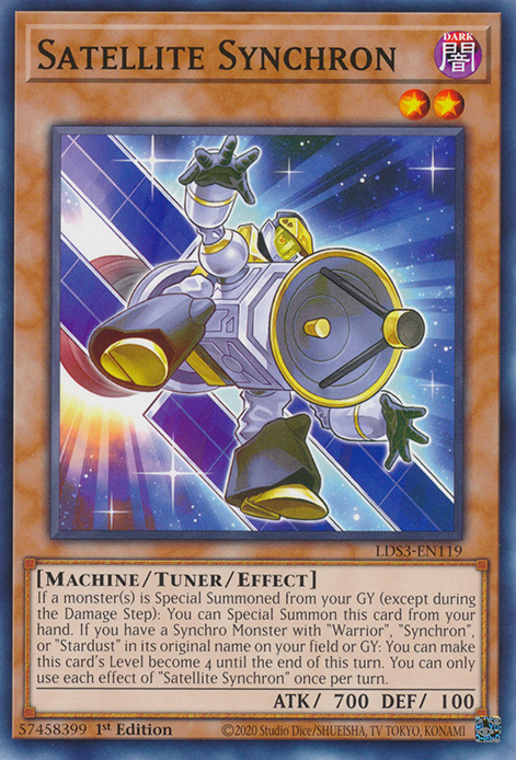 Satellite Synchron [LDS3-EN119] Common | Card Merchant Takapuna