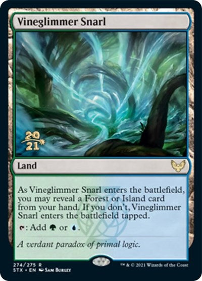 Vineglimmer Snarl [Strixhaven: School of Mages Prerelease Promos] | Card Merchant Takapuna