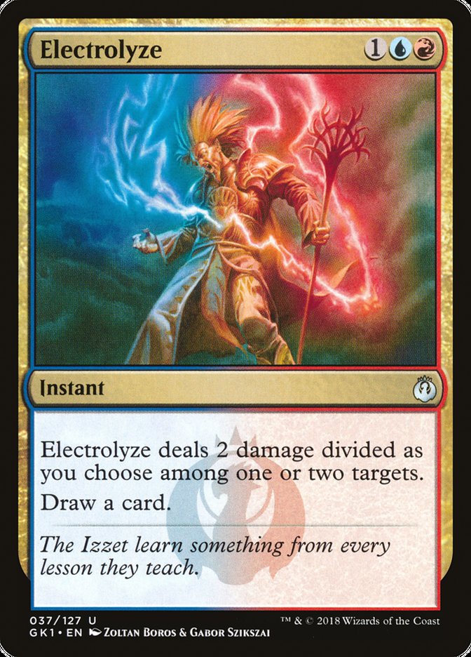 Electrolyze [Guilds of Ravnica Guild Kit] | Card Merchant Takapuna