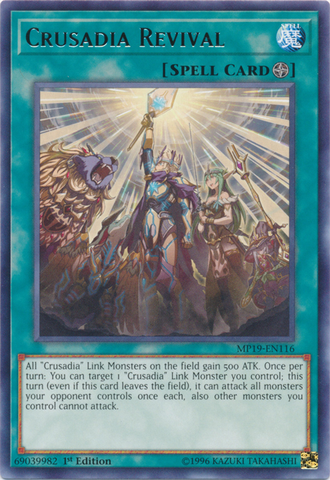 Crusadia Revival [MP19-EN116] Rare | Card Merchant Takapuna