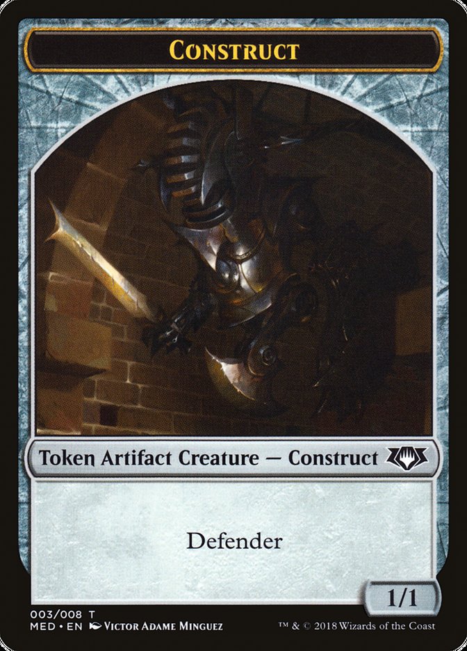 Construct Token (3) [Mythic Edition Tokens] | Card Merchant Takapuna