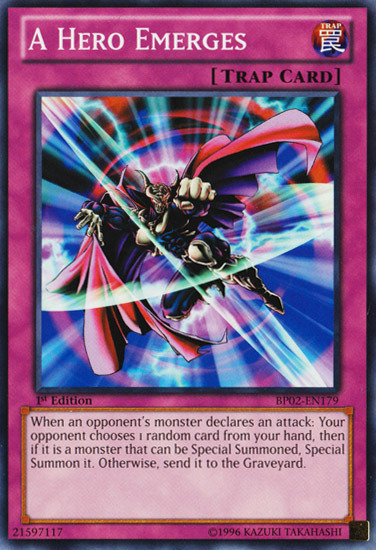 A Hero Emerges [BP02-EN179] Common | Card Merchant Takapuna