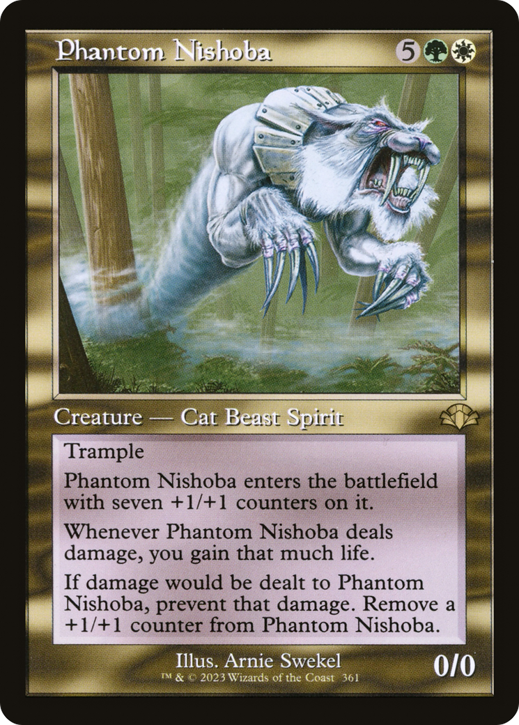 Phantom Nishoba (Retro) [Dominaria Remastered] | Card Merchant Takapuna