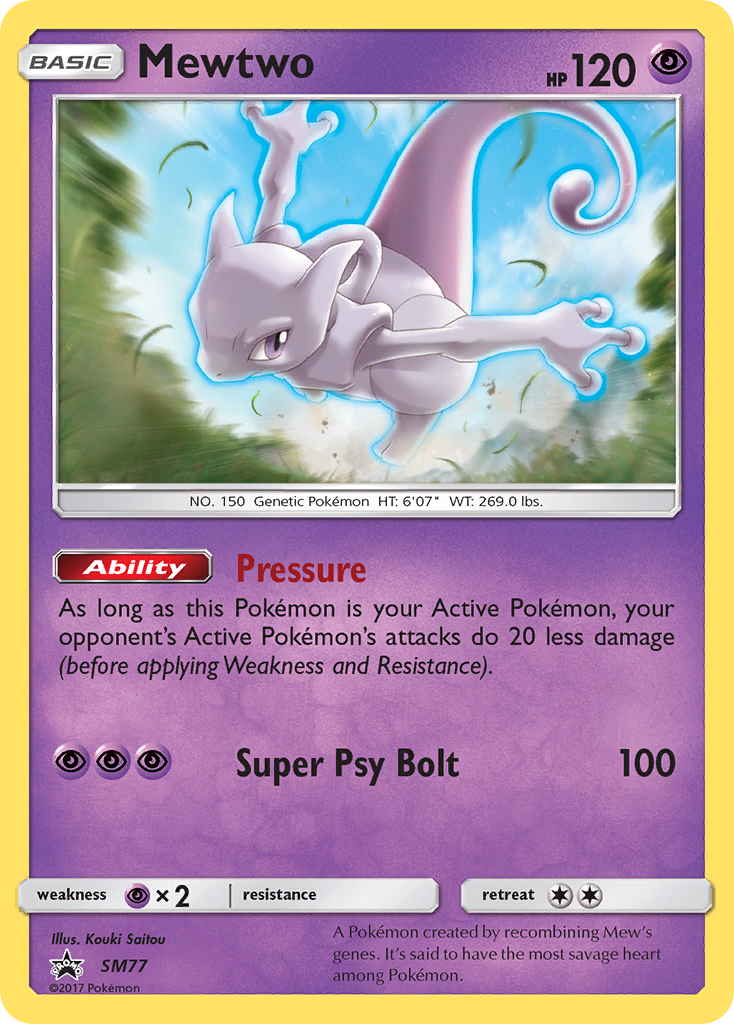 Mewtwo (SM77) [Sun & Moon: Black Star Promos] | Card Merchant Takapuna