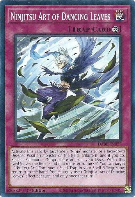 Ninjitsu Art of Dancing Leaves [DABL-EN077] Common | Card Merchant Takapuna