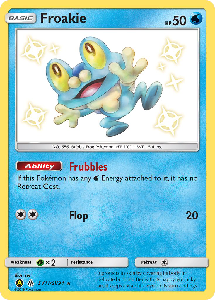 Froakie (SV11/SV94) [Sun & Moon: Hidden Fates - Shiny Vault] | Card Merchant Takapuna