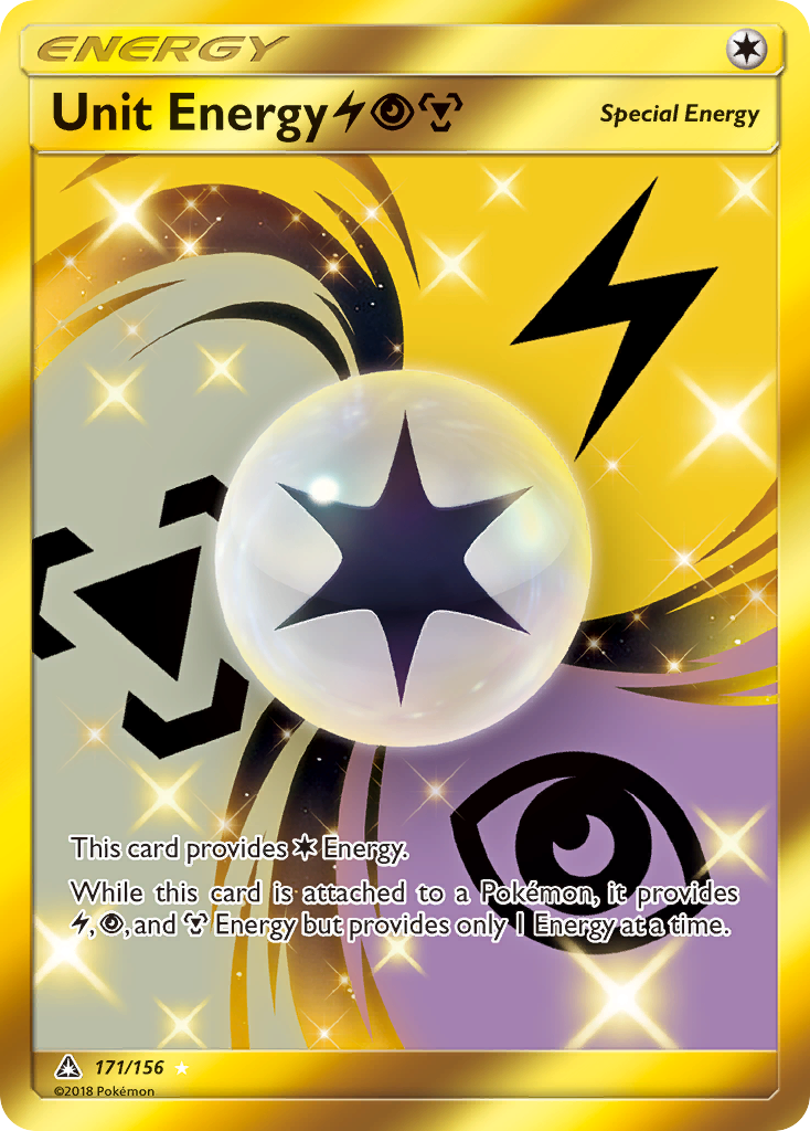 Unit Energy (171/156) (Lightning, Psychic, Metal) [Sun & Moon: Ultra Prism] | Card Merchant Takapuna