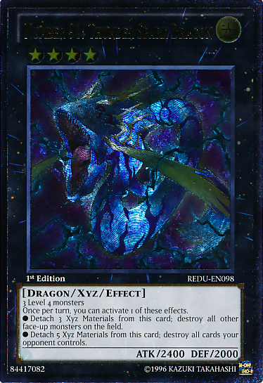 Number 91: Thunder Spark Dragon [REDU-EN098] Ultimate Rare | Card Merchant Takapuna