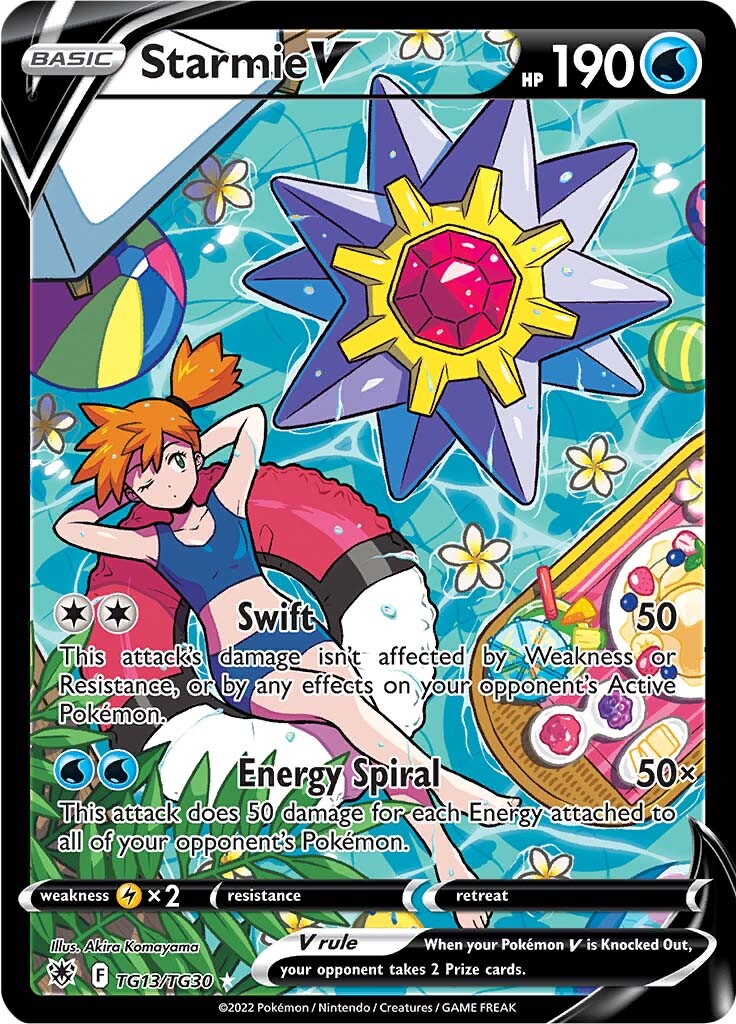 Starmie V (TG13/TG30) [Sword & Shield: Astral Radiance] | Card Merchant Takapuna