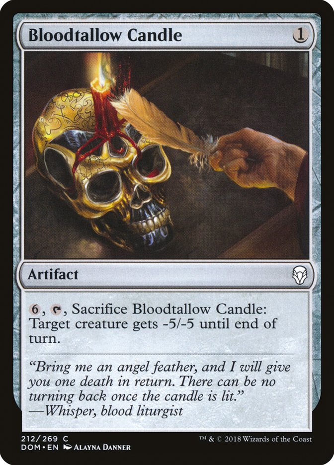 Bloodtallow Candle [Dominaria] | Card Merchant Takapuna