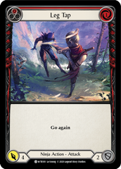 Leg Tap (Red) [U-WTR101] (Welcome to Rathe Unlimited)  Unlimited Normal | Card Merchant Takapuna