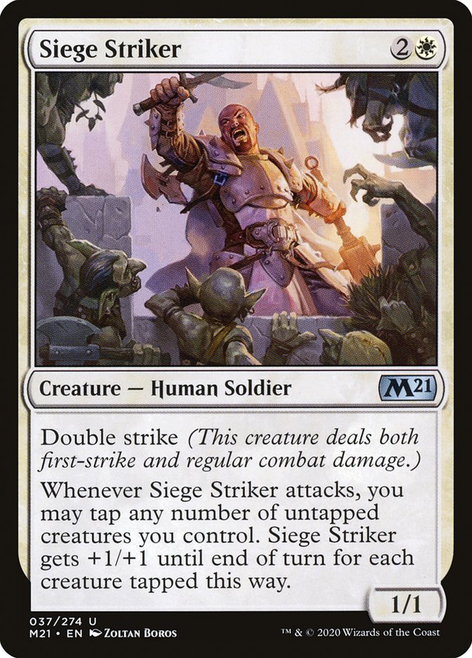 Siege Striker [Core Set 2021] | Card Merchant Takapuna