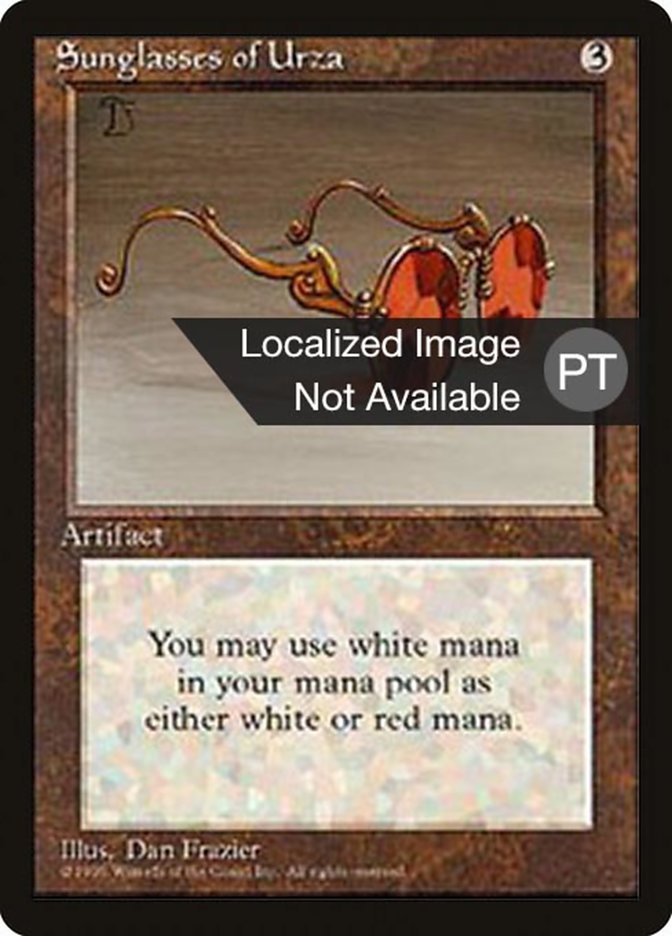 Sunglasses of Urza [Fourth Edition (Foreign Black Border)] | Card Merchant Takapuna