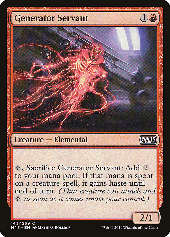 Generator Servant [Magic 2015] | Card Merchant Takapuna