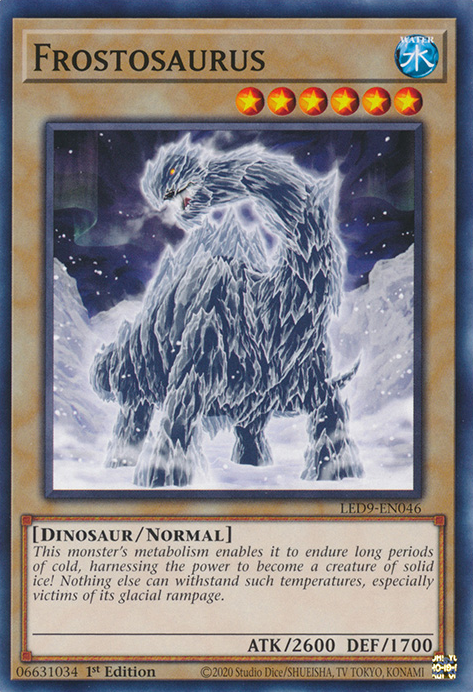 Frostosaurus [LED9-EN046] Common | Card Merchant Takapuna