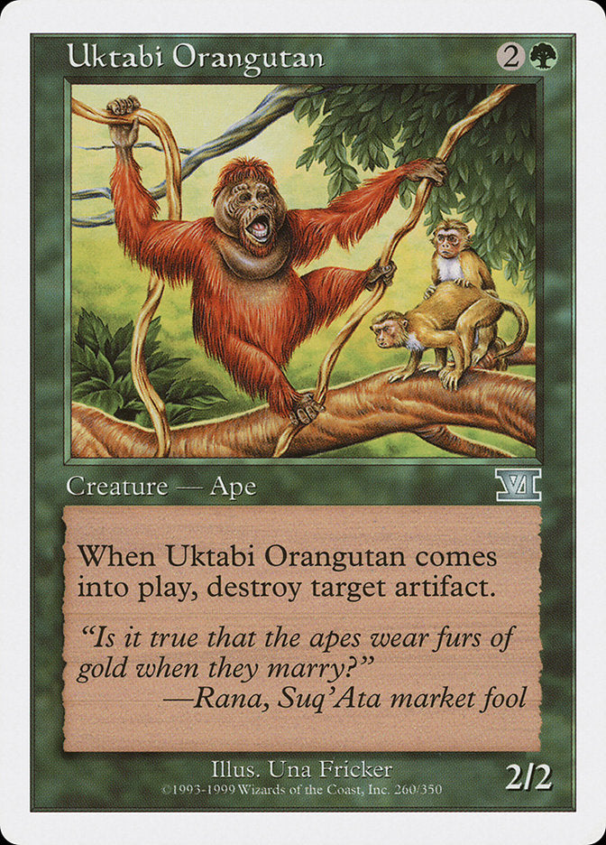 Uktabi Orangutan [Classic Sixth Edition] | Card Merchant Takapuna