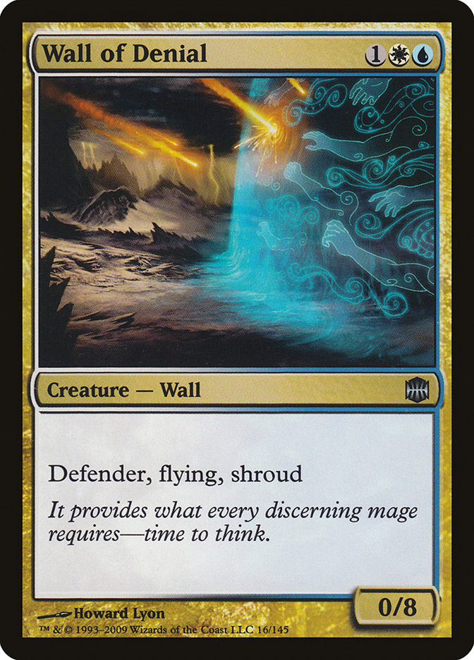 Wall of Denial [Alara Reborn] | Card Merchant Takapuna