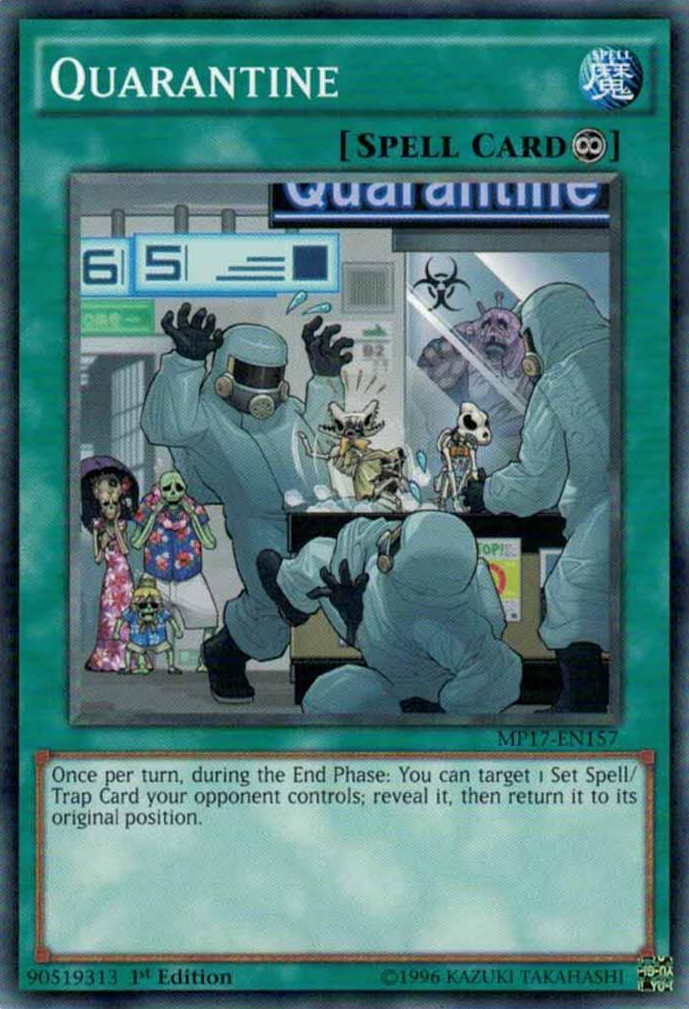 Quarantine [MP17-EN157] Common | Card Merchant Takapuna