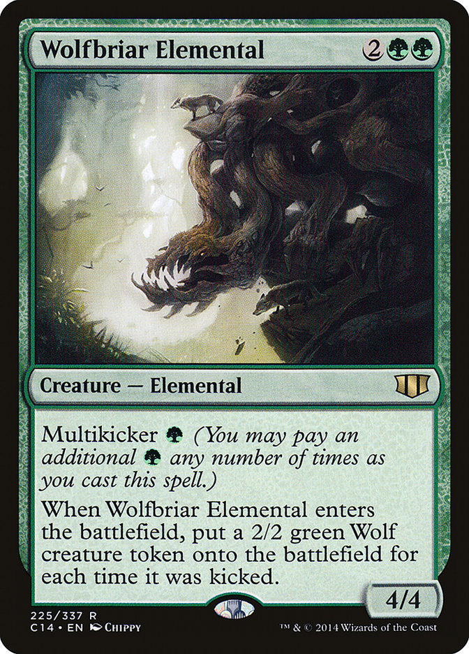 Wolfbriar Elemental [Commander 2014] | Card Merchant Takapuna